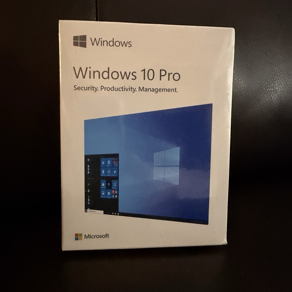 Microsoft Windows 10 Pro Retail USB 32/64-Bit HAV-00059 Full Version New Sealed